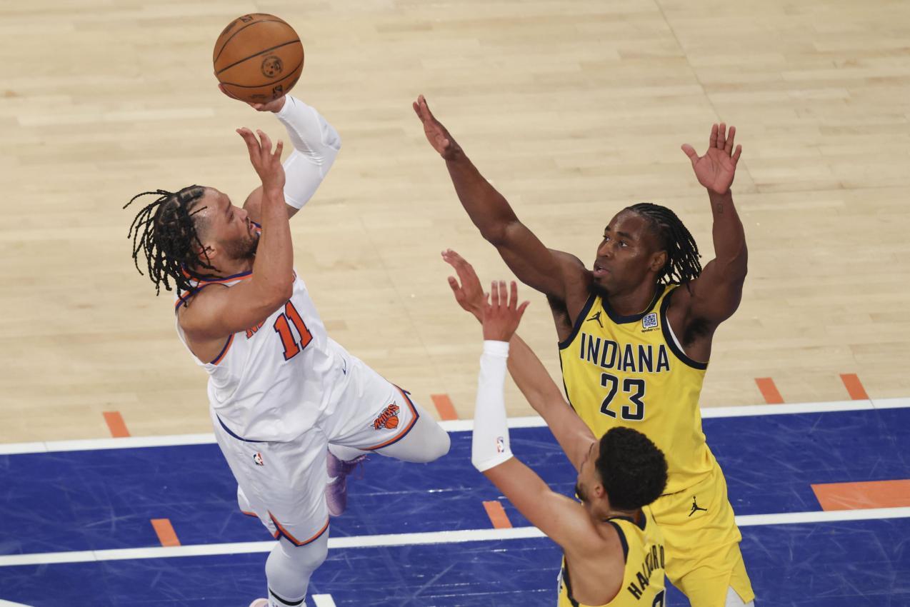 Die Partie in New York war hart umkämpft. © ANSA / JUSTIN LANE