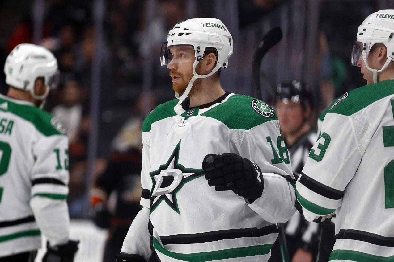 Für die Dallas Stars absolvierte Raffl seine letzte NHL-Saison. © GETTY IMAGES NORTH AMERICA / RONALD MARTINEZ