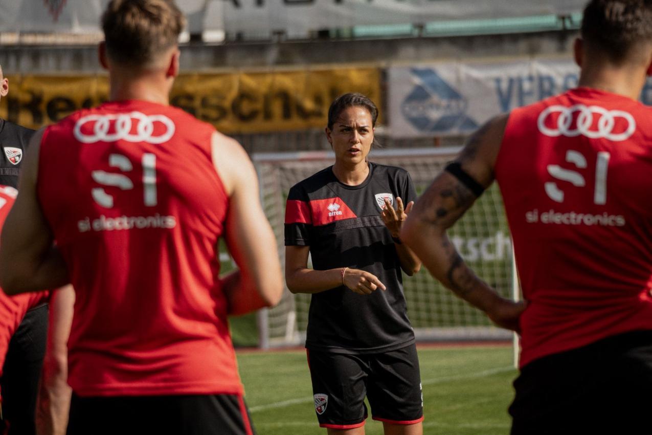 Ingolstadts Sabrina Wittmann ist die einzige Trainerin im deutschen Profifußball.