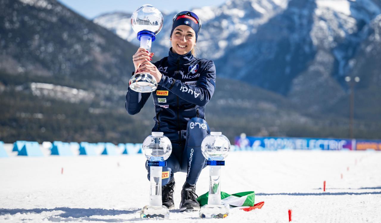 Lisa Vittozzi hat in der Saison 2023/24 fast alles abgeräumt.