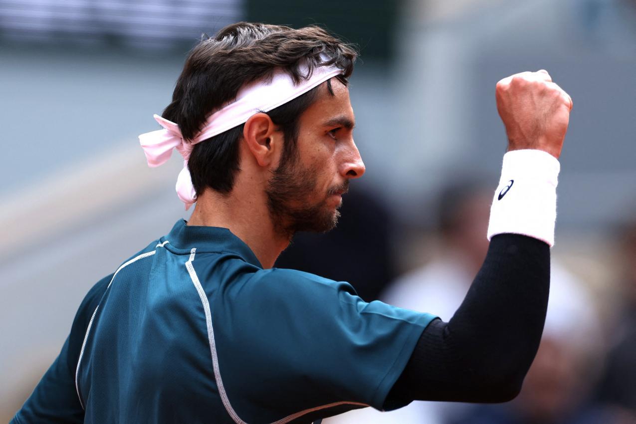 Lorenzo Musetti steht in der nächsten Runde. © APA/afp / ALAIN JOCARD