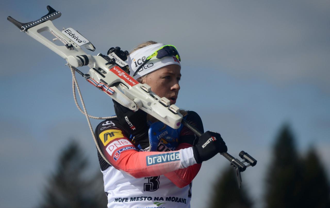 Tiril Eckhoff hat alles gewonnen, was es zu gewinnen gibt. © APA/afp / MICHAL CIZEK