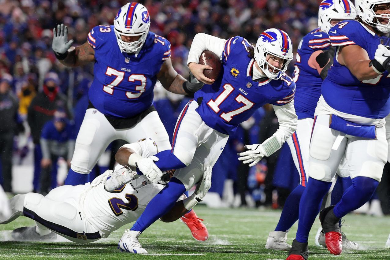 Voller Körpereinsatz wie in der NFL ist beim olympischen Flag Football nicht erlaubt. © APA / AL BELLO