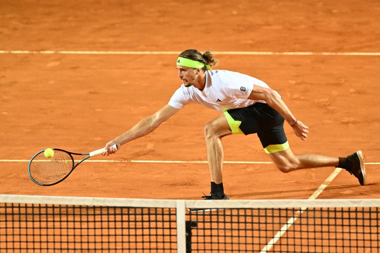 Zverev beklagte sich über die Bälle. © ANSA / Domenico Cippitelli