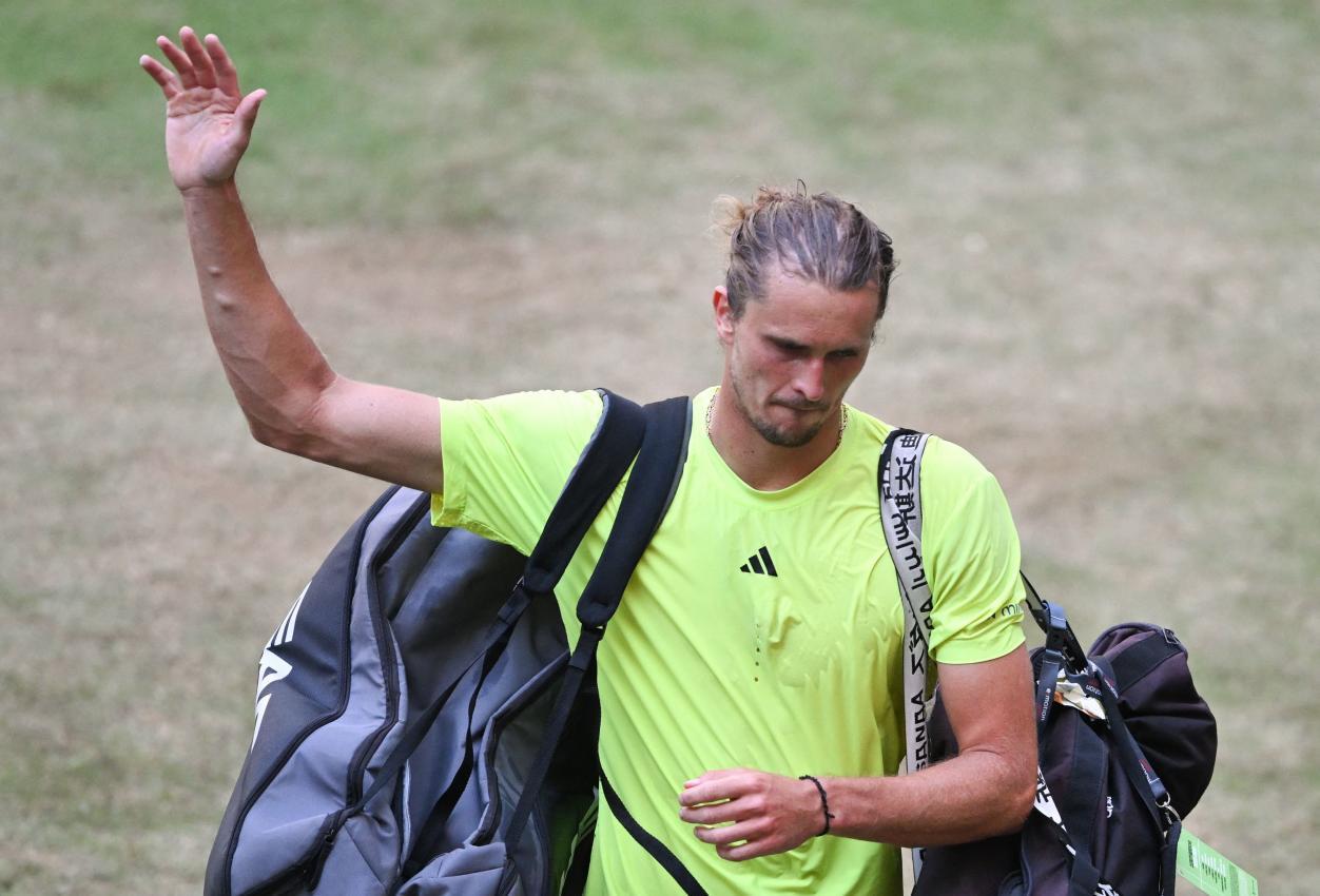 Alexander Zverev musste sich nach großem Kampf geschlagen geben. © APA/afp / CARMEN JASPERSEN