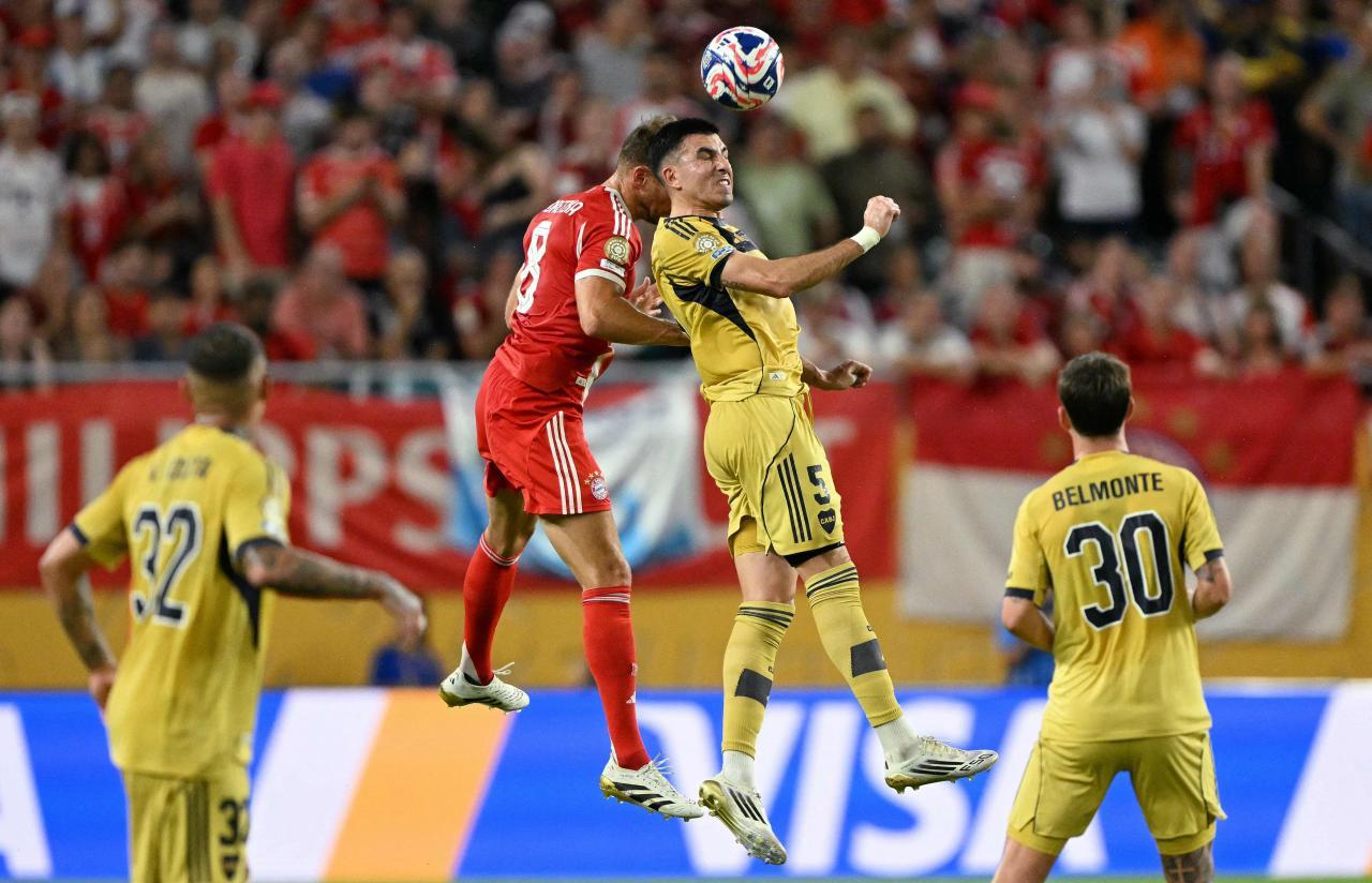 Bayern and Boca Juniors delivered a thrilling duel. © APA/afp / CHANDAN KHANNA
