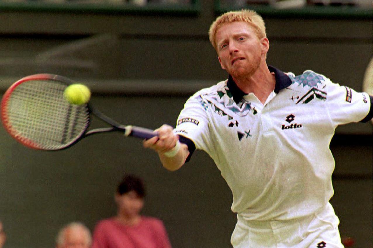 Boris Becker nannte Wimbledon einst sein Wohnzimmer. © AFP / JEAN-LOUP GAUTREAU