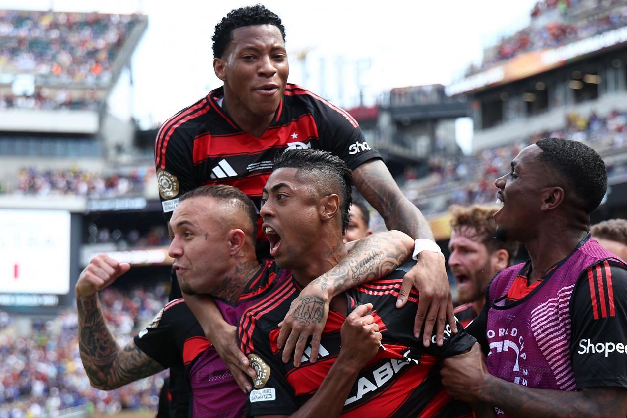 Der Jubel bei Flamengo war riesengroß. © APA/afp / FRANCK FIFE