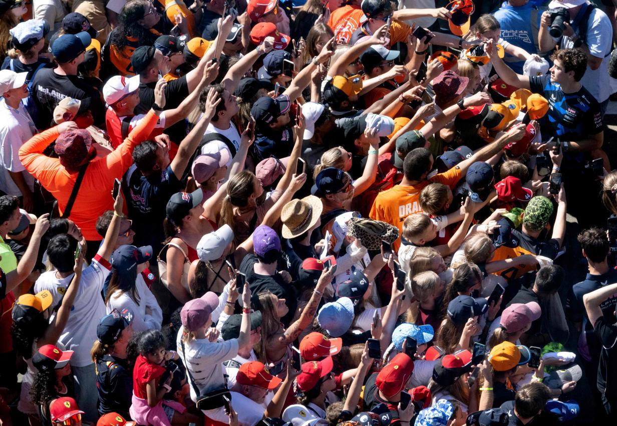 Ein Publikumsmagnet: Das Rennen in Spielberg © APA/afp / JOE KLAMAR