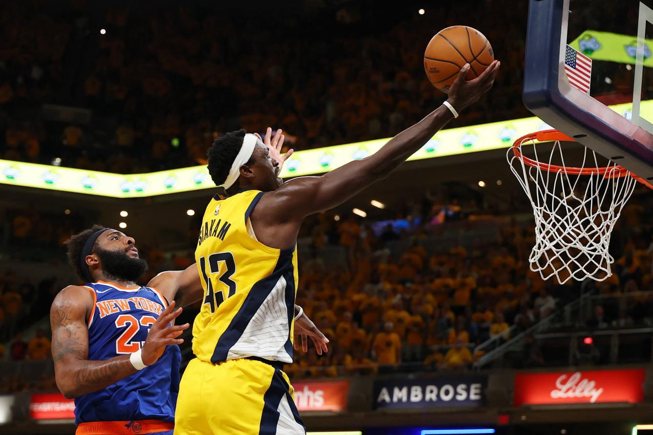 Pascal Siakam war der beste Werfer der Pacers. © APA / GREGORY SHAMUS