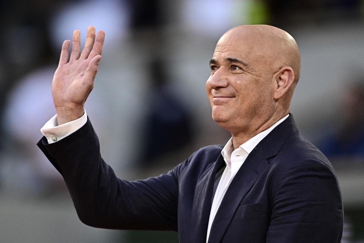 Eine Tennis-Legende: André Agassi © AFP / JULIEN DE ROSA