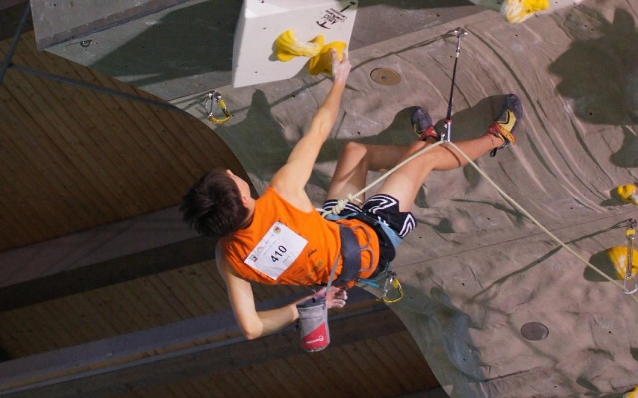 Dario Cadonau in Aktion. © Chasper Cadonau
