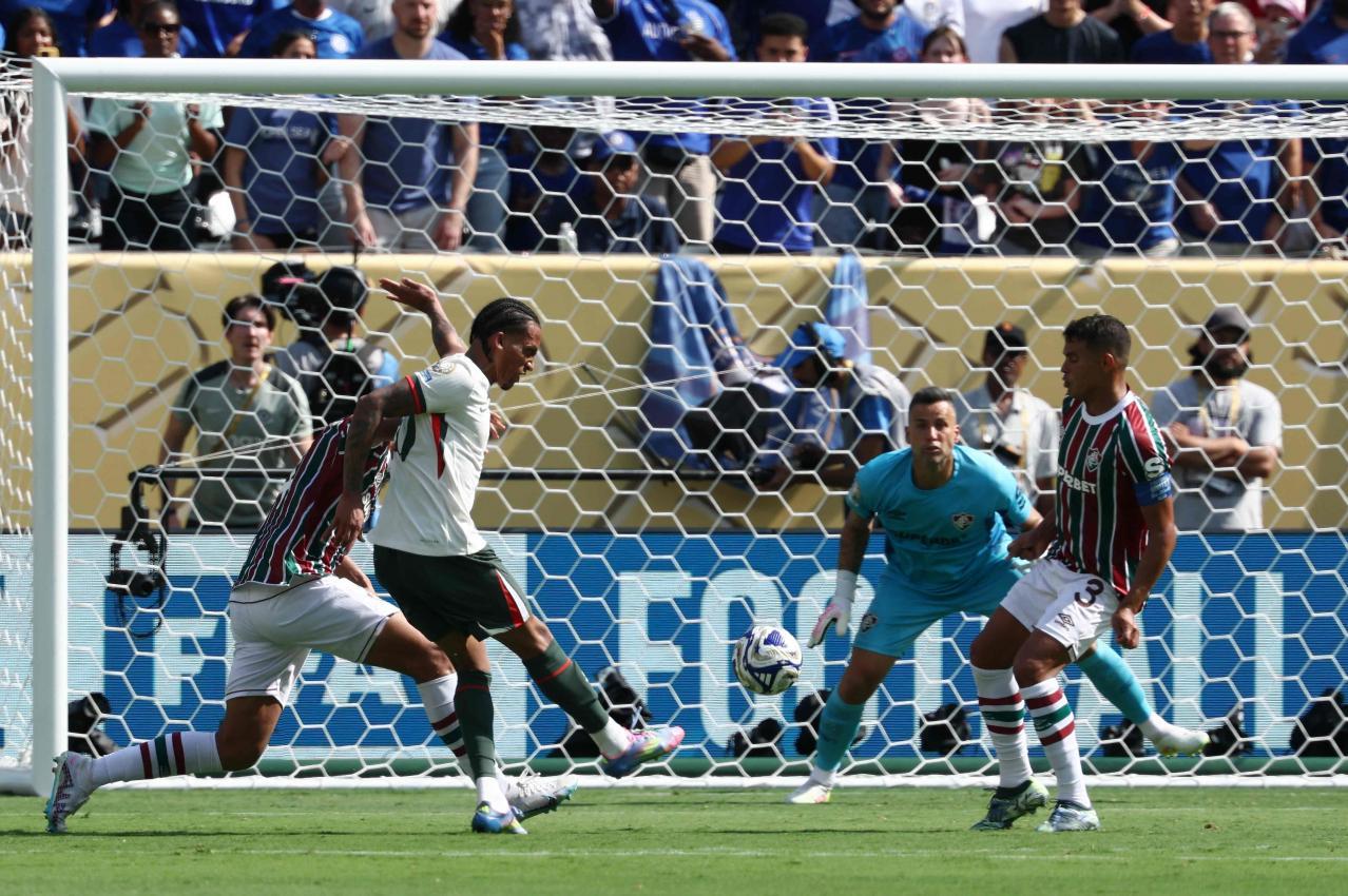 Der Brasilianer erzielte zwei Treffer. © APA/afp / FRANCK FIFE
