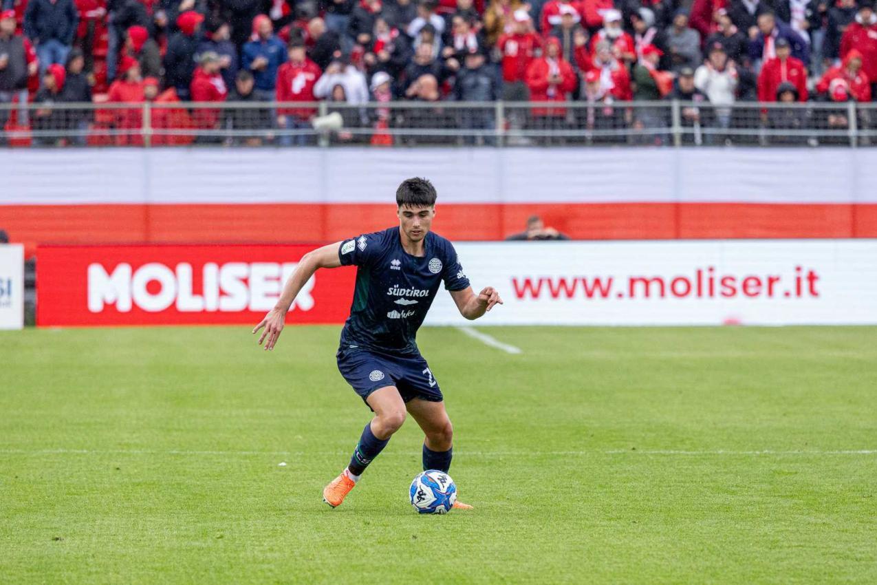 Der FC Südtirol will auch in Zukunft Spieler wie Raphael Kofler groß machen. © Foto Bordoni