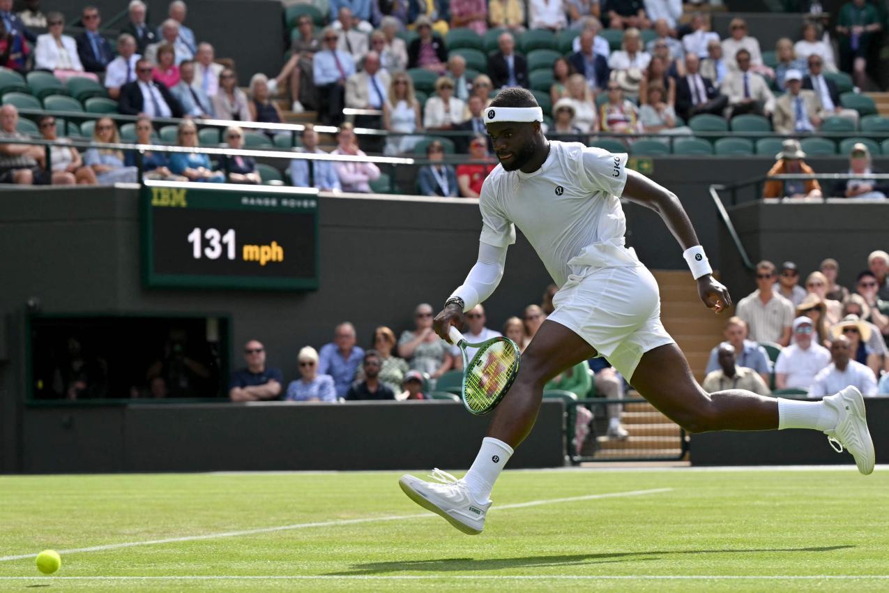 Frances Tiafoe ist draußen. © APA/afp / GLYN KIRK