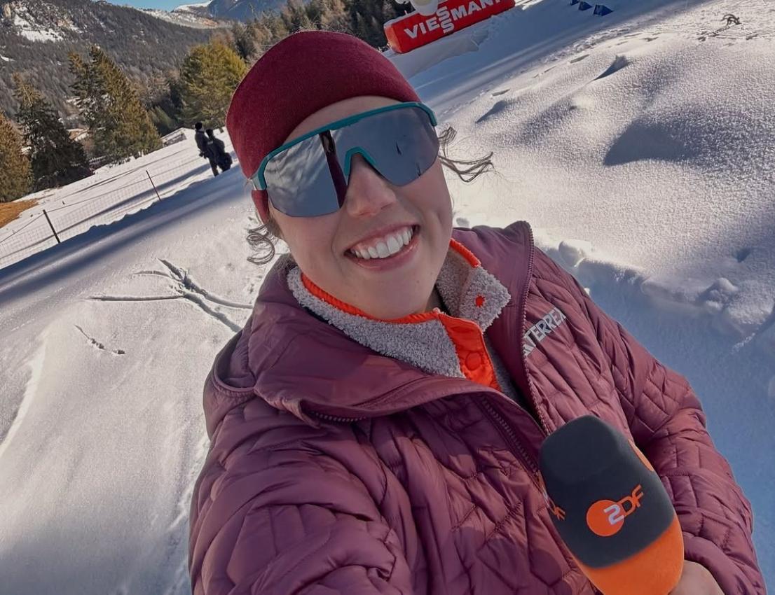 Ist als TV-Experin aktiv: Laura Dahlmeier