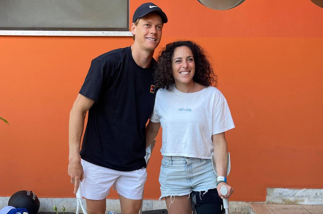 Jannik Sinner und Federica Brignone hatten sich bereits vor zwei Monaten in Rom getroffen.