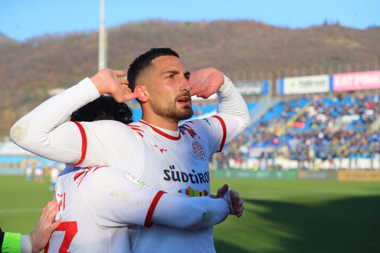Pecorino erzielte für den FC Südtirol vier Tore. © Bordoni