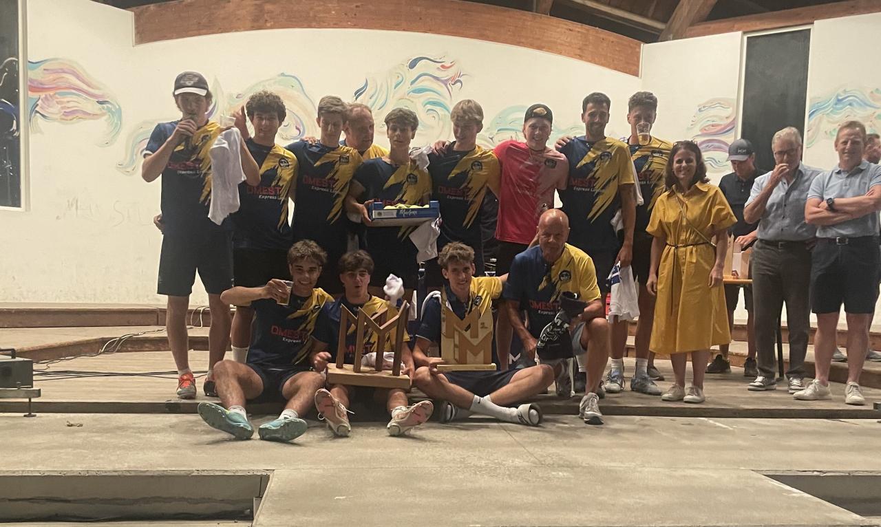 Sieger des Vereinsturniers: HC Eppan junior.