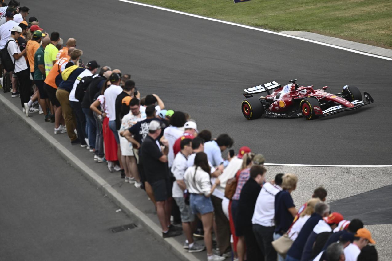 Charles Leclerc und Ferrari erlebten die nächste Enttäuschung. © ANSA / Zoltan Balogh