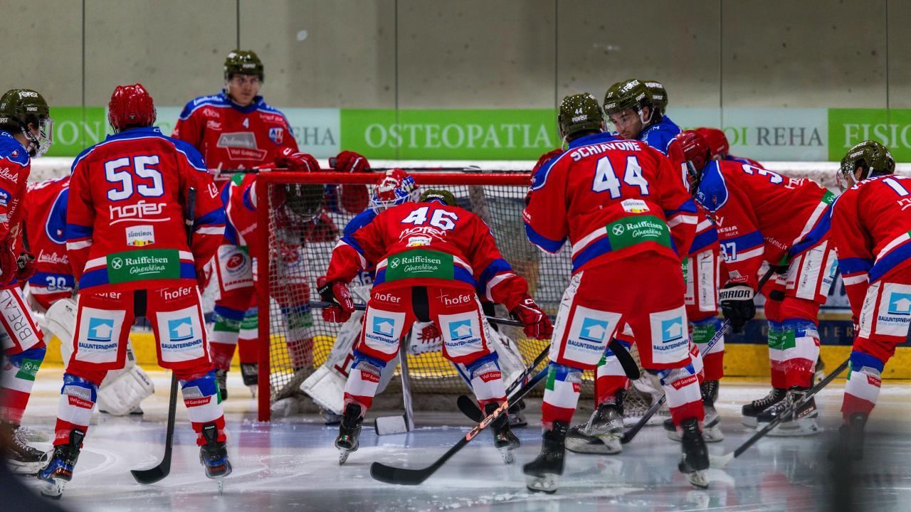 Der HC Gröden hat noch Luft nach oben. © Giacomo Rossi