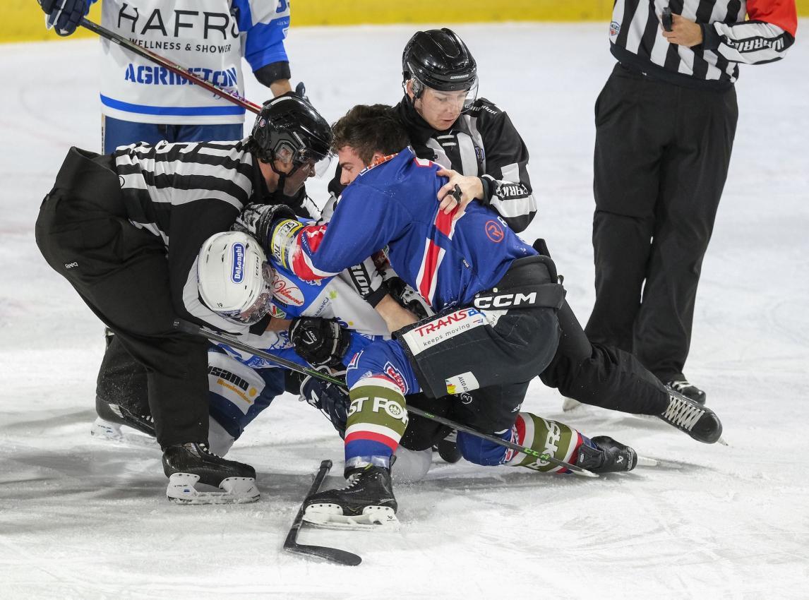 Jackob Prast konnte auch zulangen. © Max Pattis