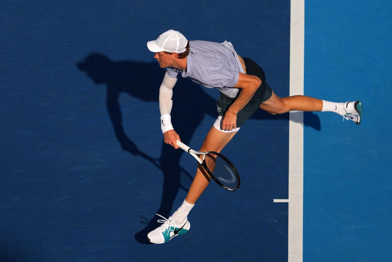 Jannik Sinner will ein Tabu brechen. © APA / DYLAN BUELL