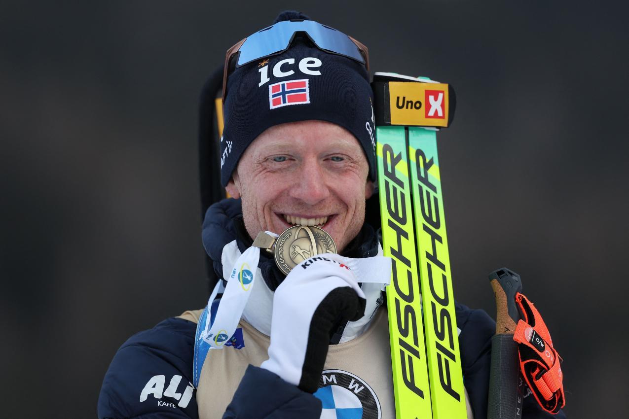Johannes Thingnes Bø widmet sich einer neuen Karriere. © APA/afp / FRANCK FIFE