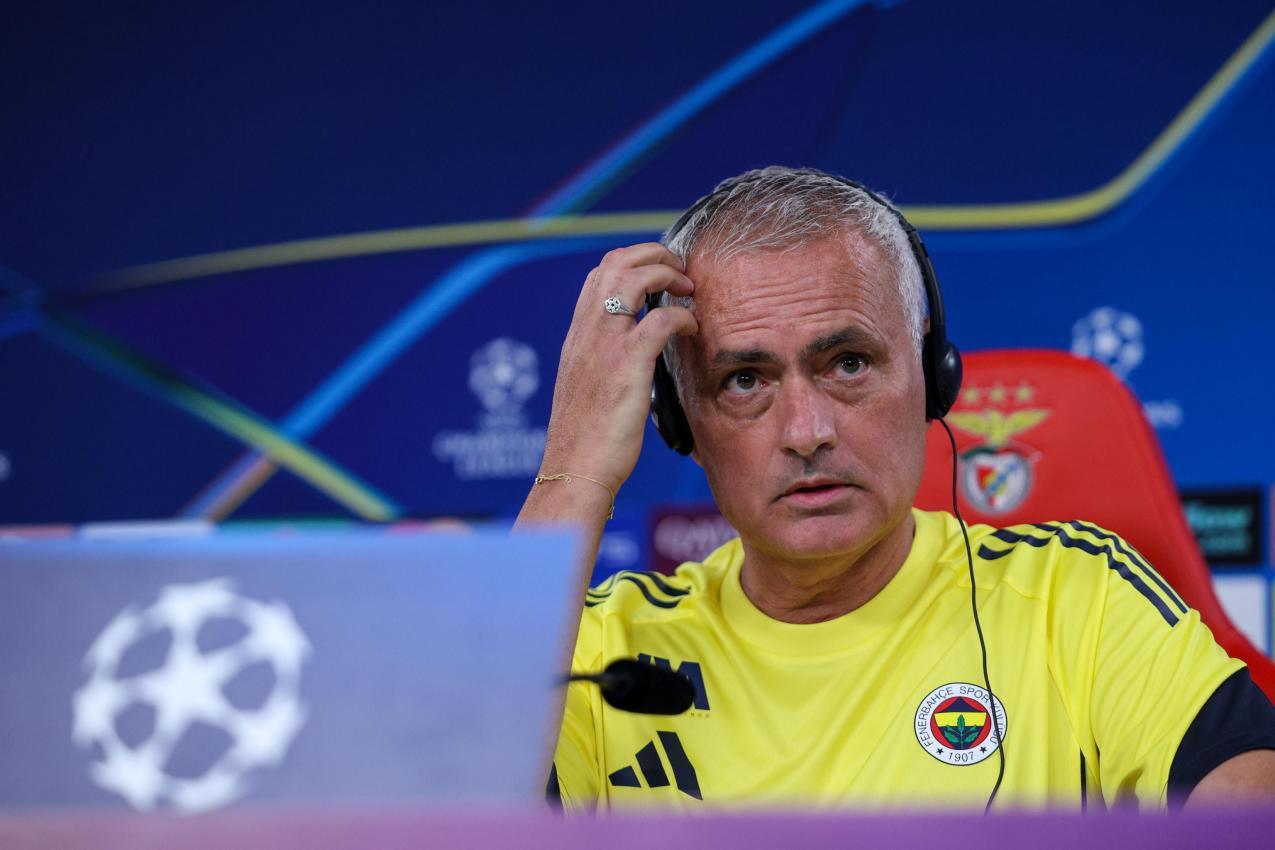 José Mourinho war nur gut ein Jahr Fenerbahçe-Trainer. © ANSA / MIGUEL A. LOPES / STF