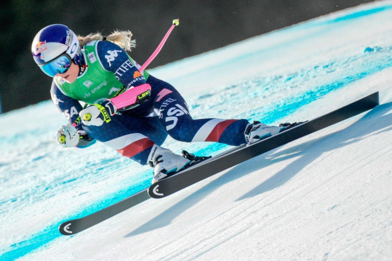 Lindsey Vonn erlebte ein Comeback mit Höhen und Tiefen. © APA/afp / STIAN LYSBERG SOLUM