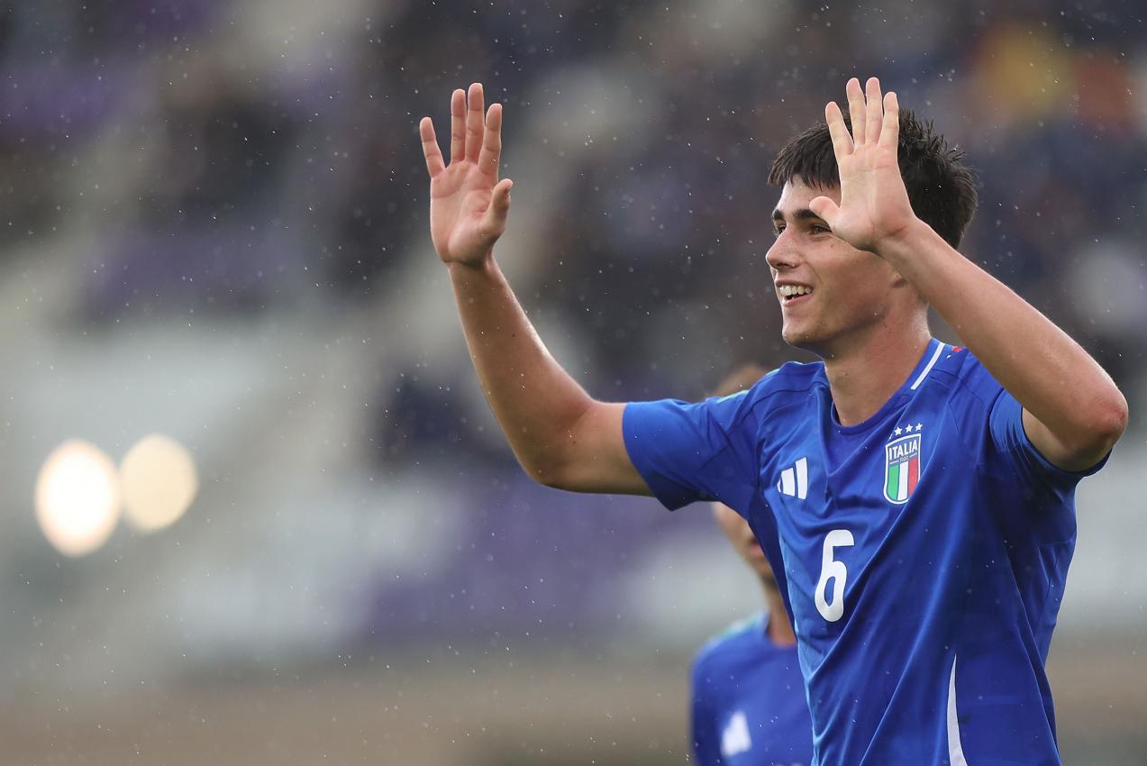 Raphael Kofler im Trikot der Azzurri. © FIGC / Gabriele Maltinti - FIGC