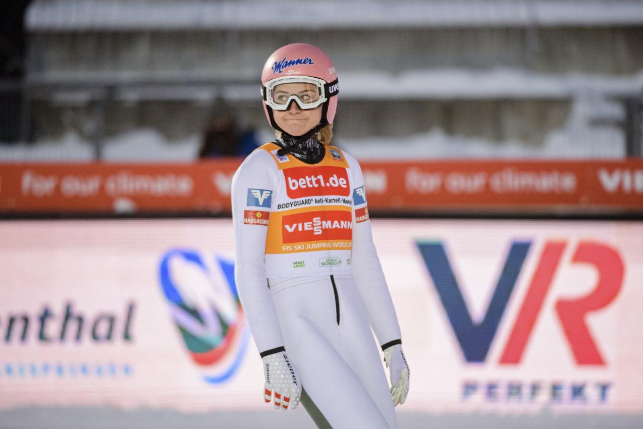 Sara Marita Kramer n'a jamais retrouvé sa forme maximale. © AFP / JENS SCHLUETER