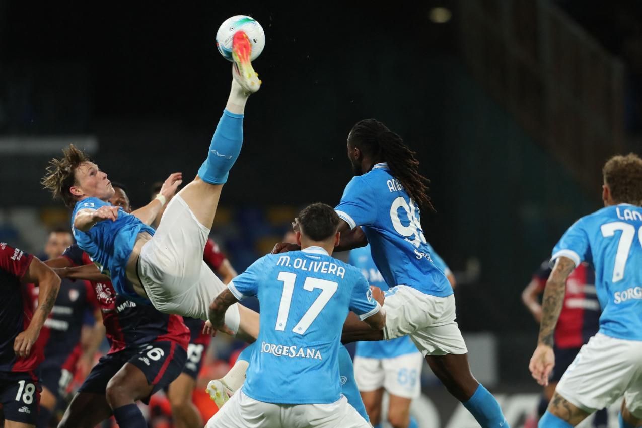 Scott McTominay drückte dem Spiel wieder seinen Stempel auf. © APA/afp / CARLO HERMANN