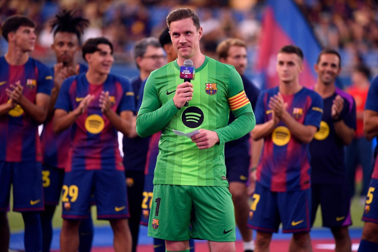 There was a summer theater performance around ter Stegen. © APA/afp / JOSEP LAGO
