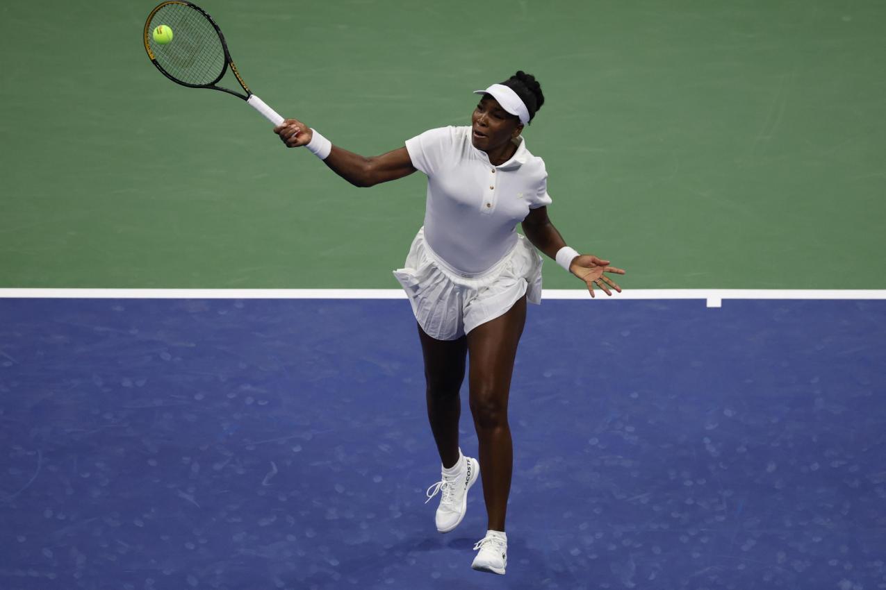 Venus Williams spielte stark. © ANSA / BRIAN HIRSCHFELD