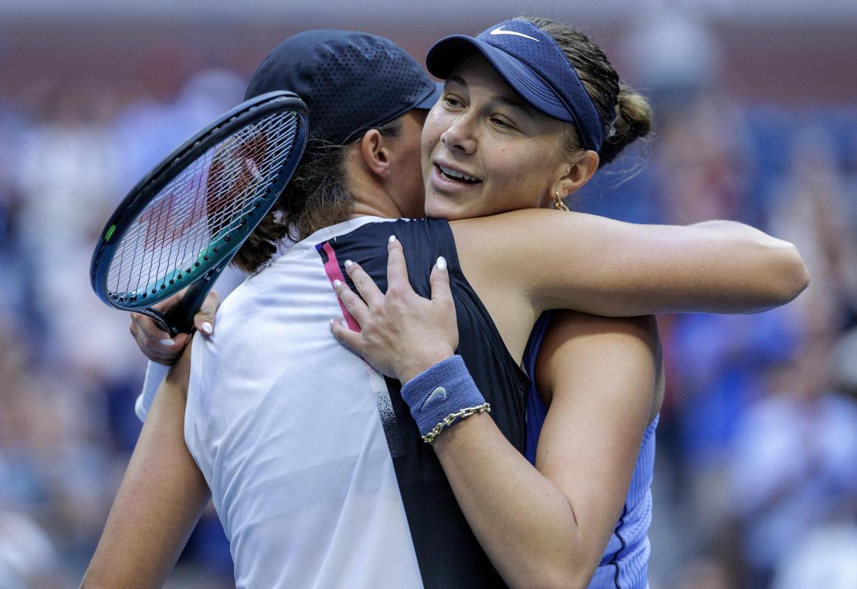 Amanda Anisimova schlug Iga Swiatek. © ANSA / CRISTOBAL HERRERA ULASHKEVICH