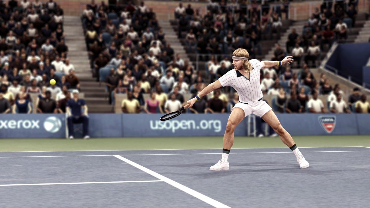 Björn Borg gewann 11 Grand-Slam-Titel. © APA/dpa / lectronic Arts