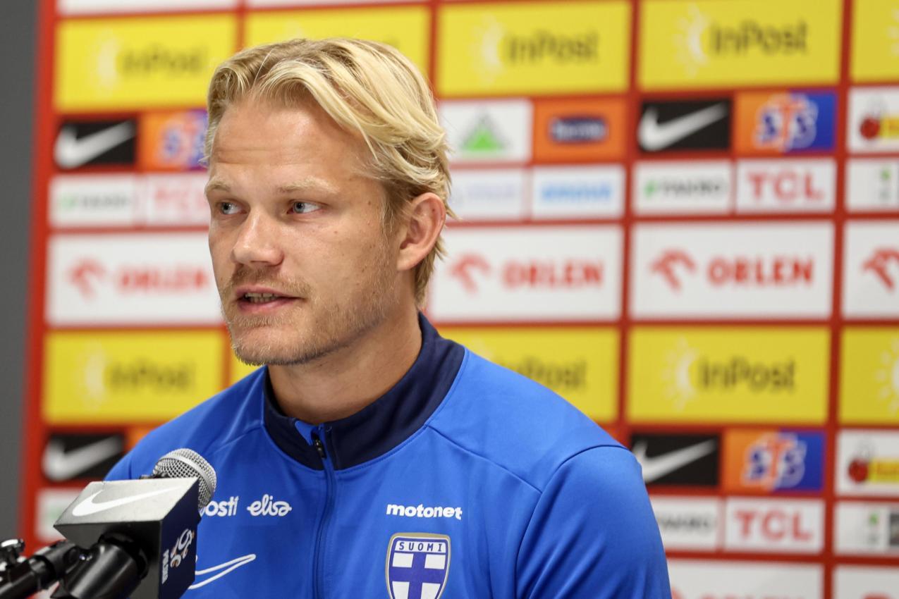 Der finnische Nationalspieler Joel Pohjanpalo ist der Star von Palermo. © ANSA / Michal Meissner