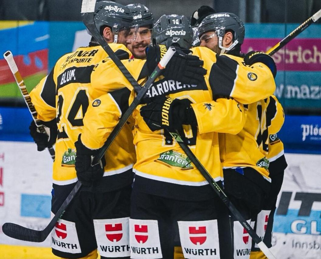 Die Spieler des HC Falkensteiner Pustertal wollen heute in Villach wieder jubeln.