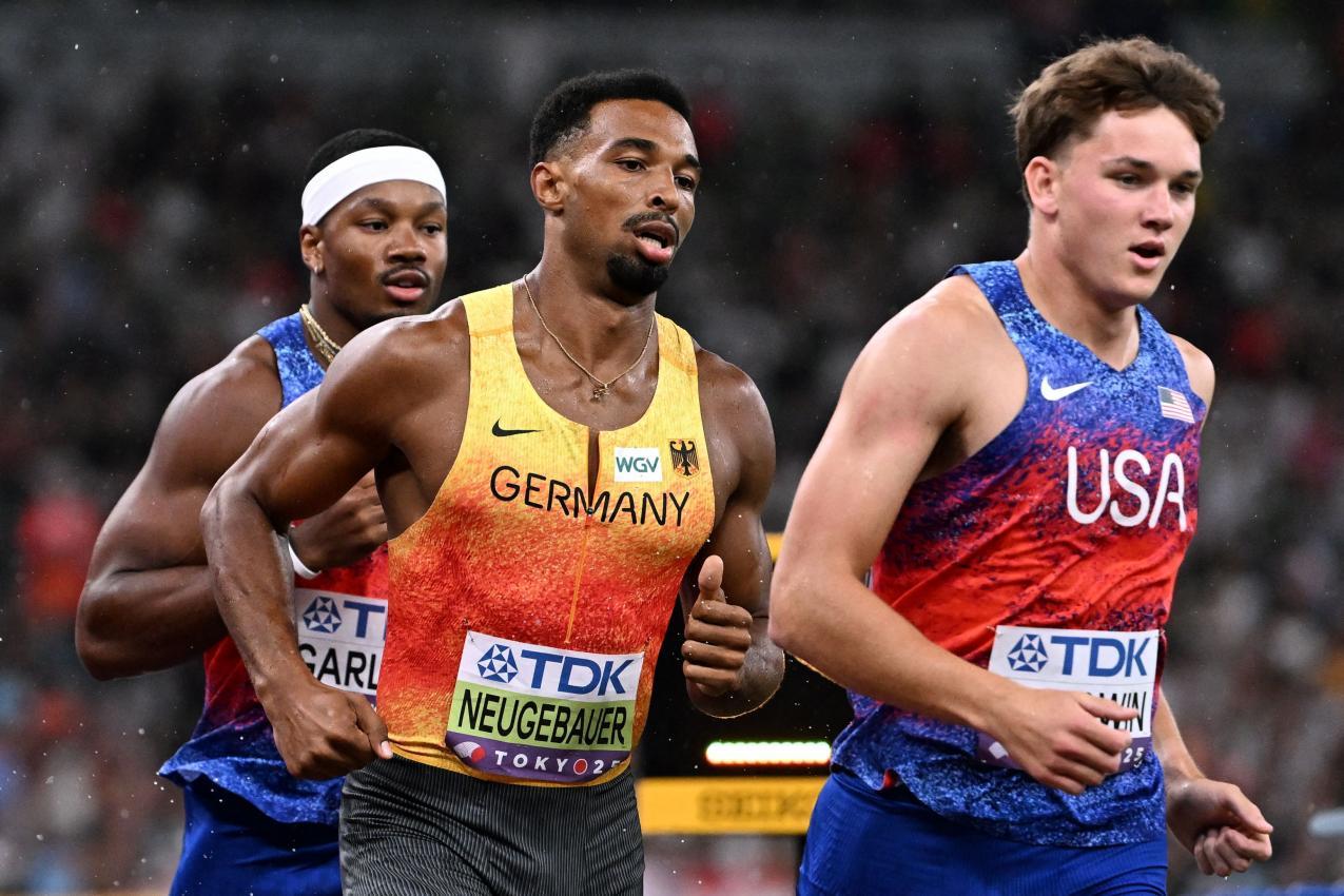 Une solide finition lui a valu l'or. © APA/afp / JEWEL SAMAD