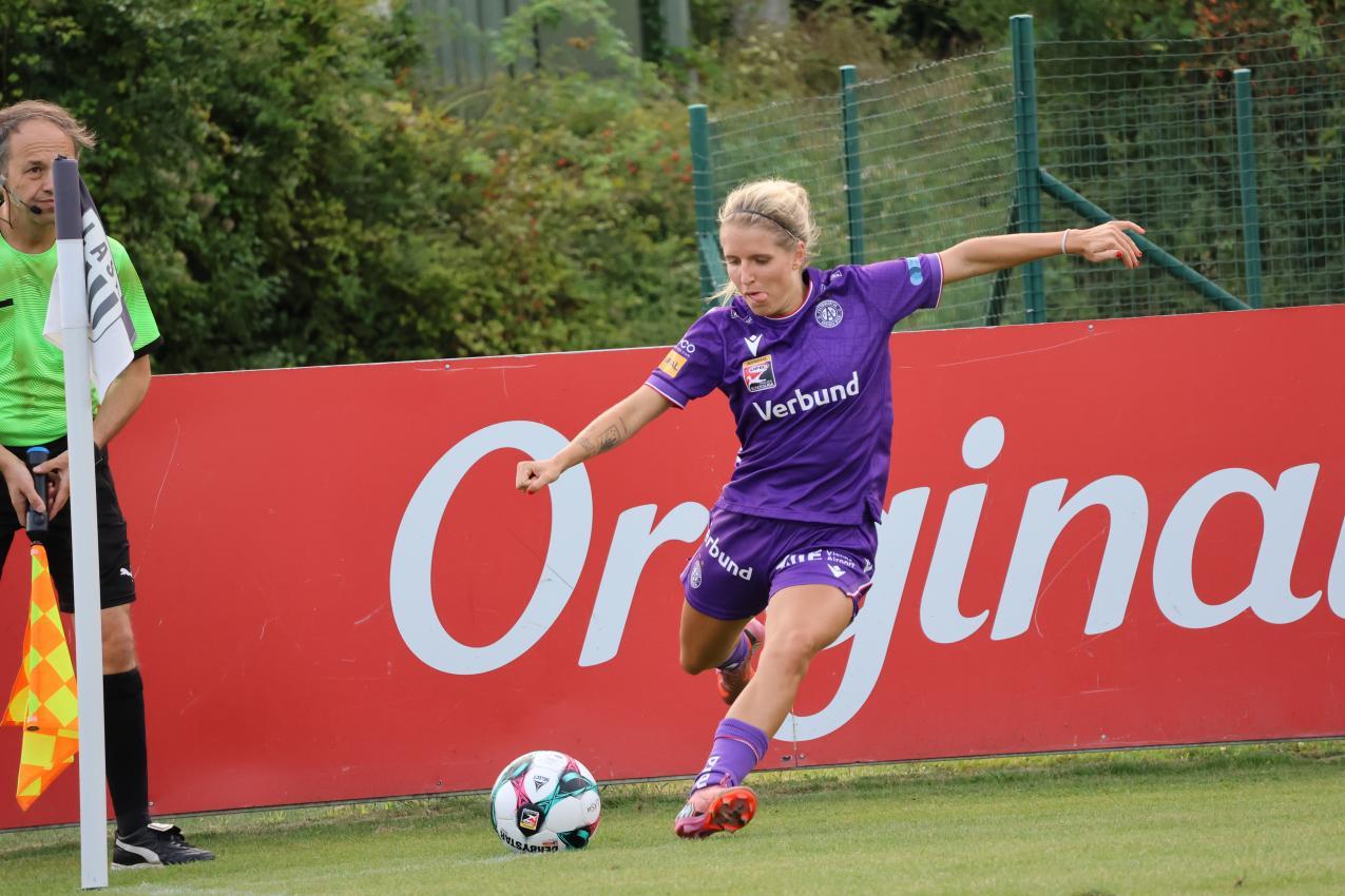 Elisa Pfattner will face Paris FC with Austria Wien. © Raimund Nics