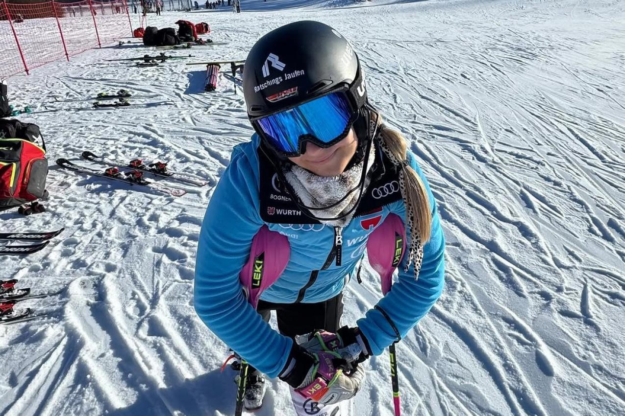 Emma Wieser is racing for Germany. © Social Media