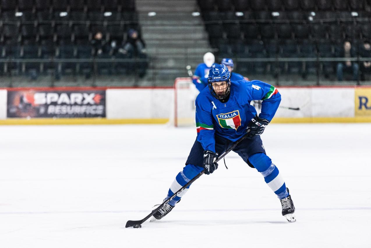 Sterzings Gabriel Nitz könnte zu seinem Debüt für die A-Nationalmannschaft kommen. © Jana Pipar