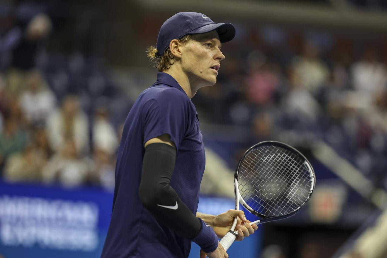 Jannik Sinner kämpft um das US-Open-Finale. © ANSA / SARAH YENESEL