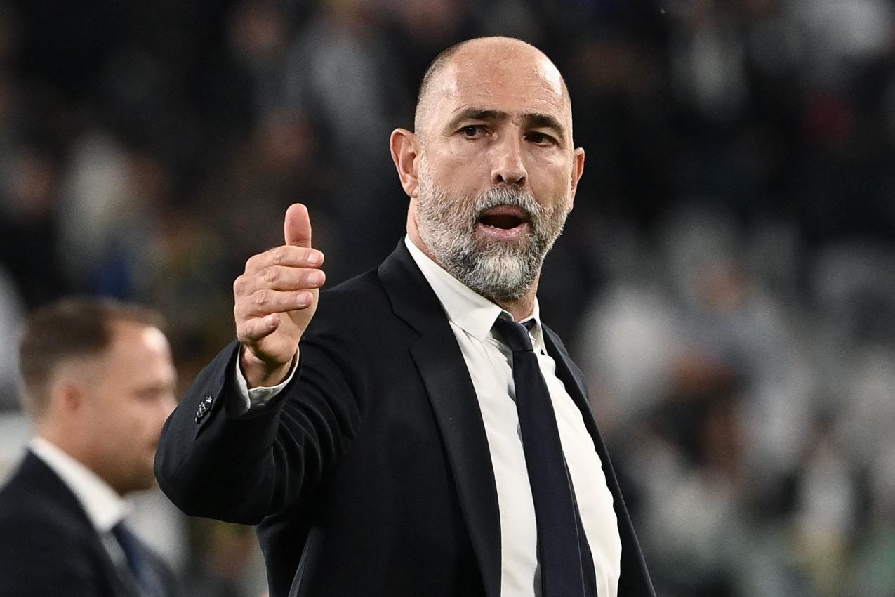 Juve-Trainer Igor Tudor war mit dem ergatterten Punkt zufrieden. © APA/afp / ISABELLA BONOTTO