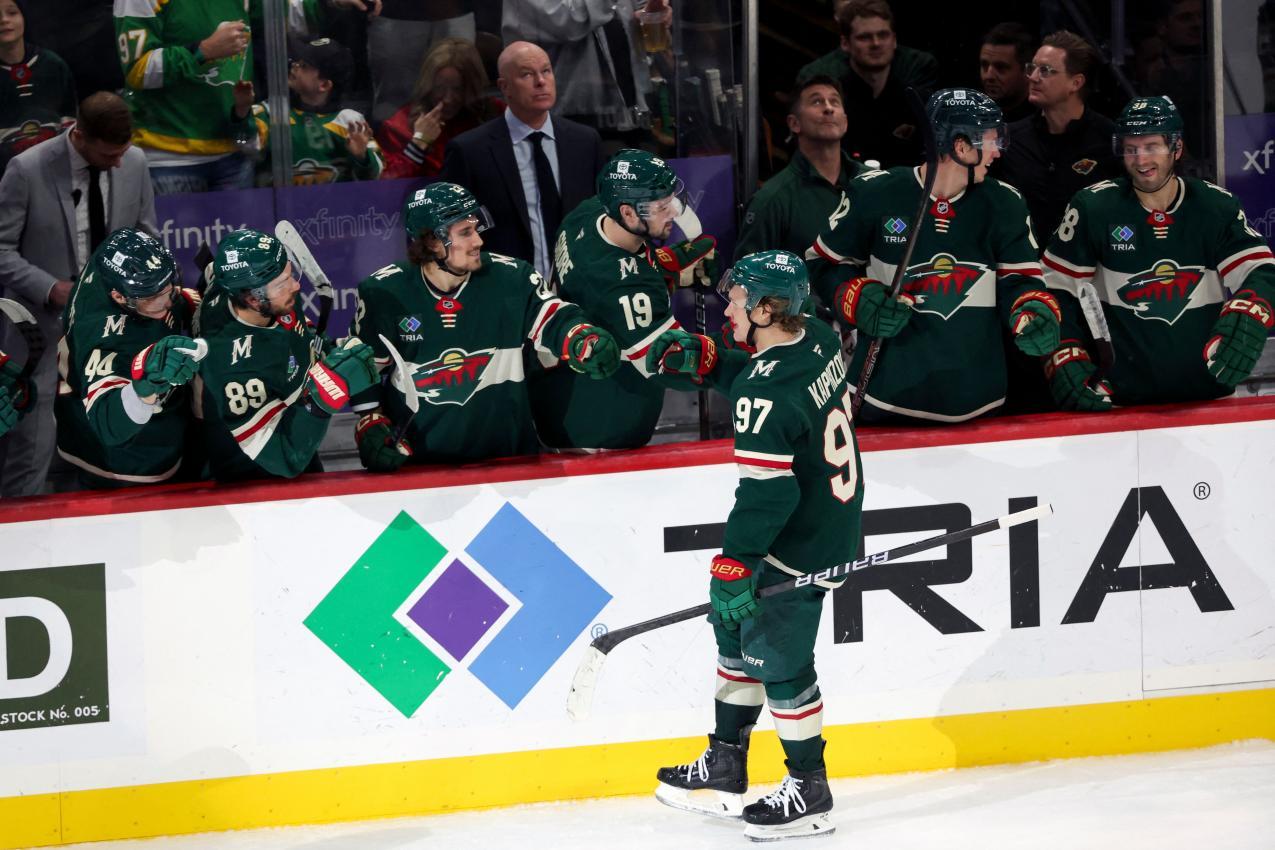 Kiril Kaprizov, der Star der Minnesota Wild. © APA / ELLEN SCHMIDT