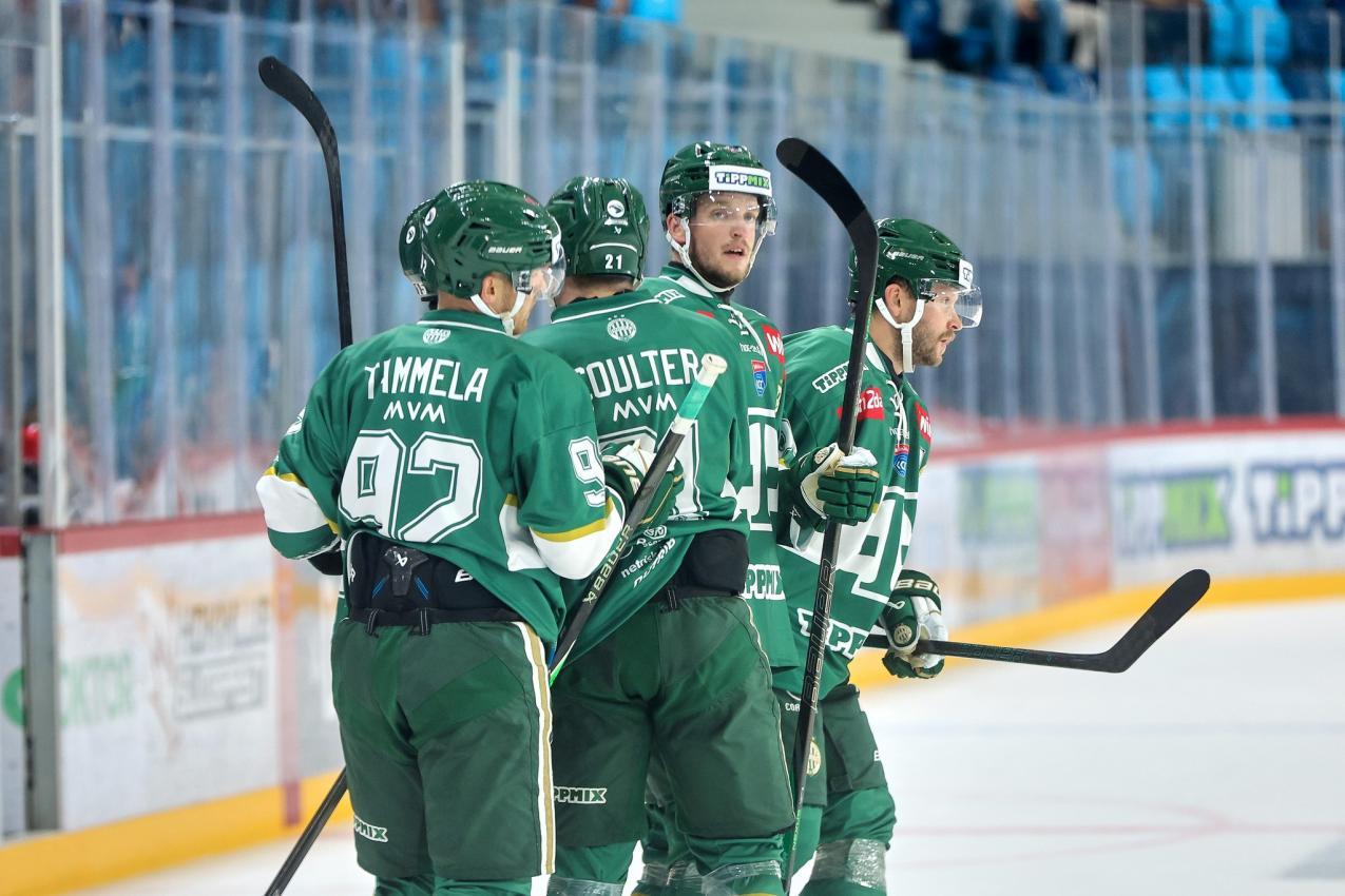 Liganeuling Budapest gastiert am Freitag in Bozen und am Samstag in Bruneck. © FTC Jégkorong