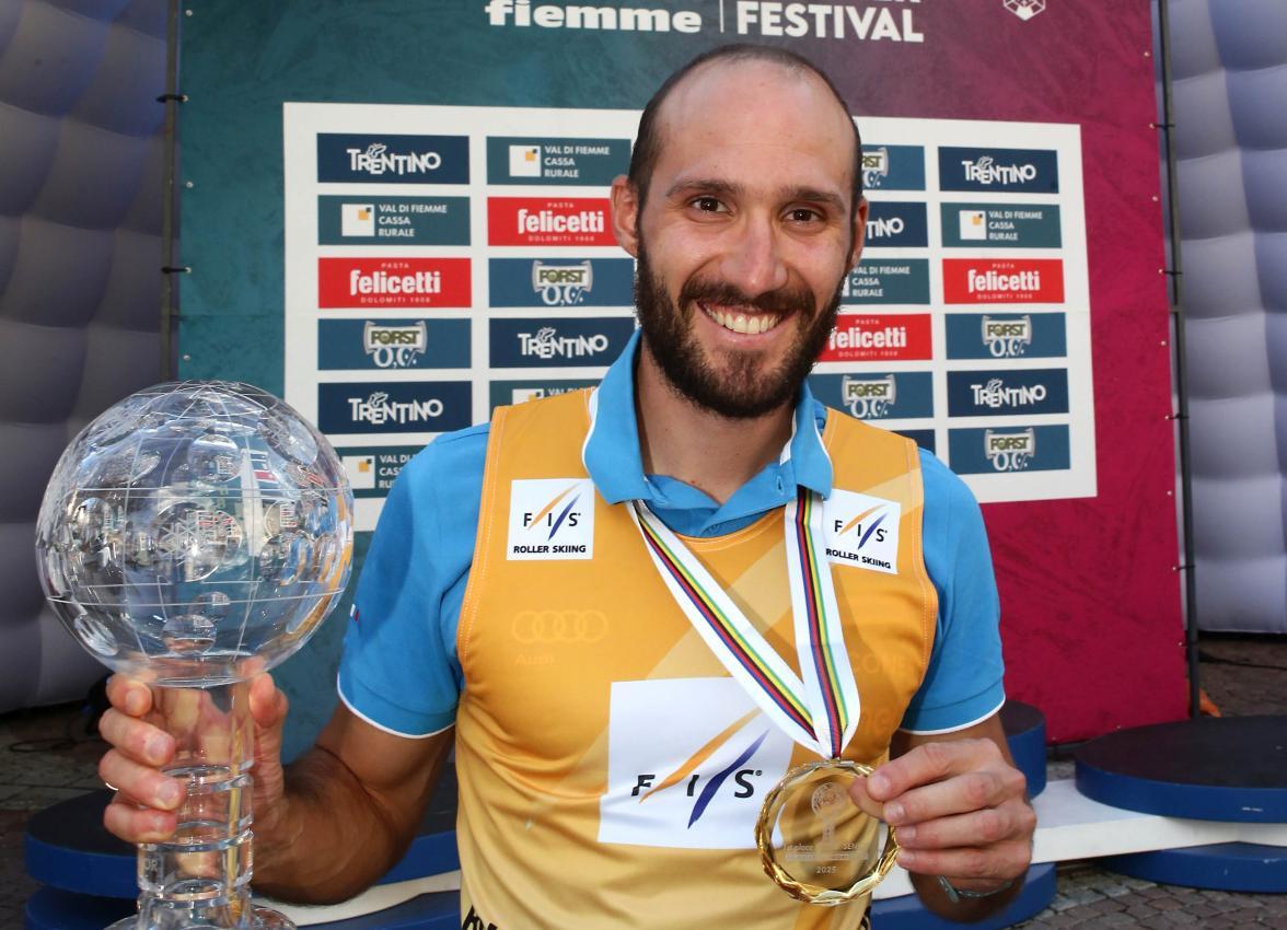 Matteo Tanel setzte sich die Krone auf. © Newspower.it