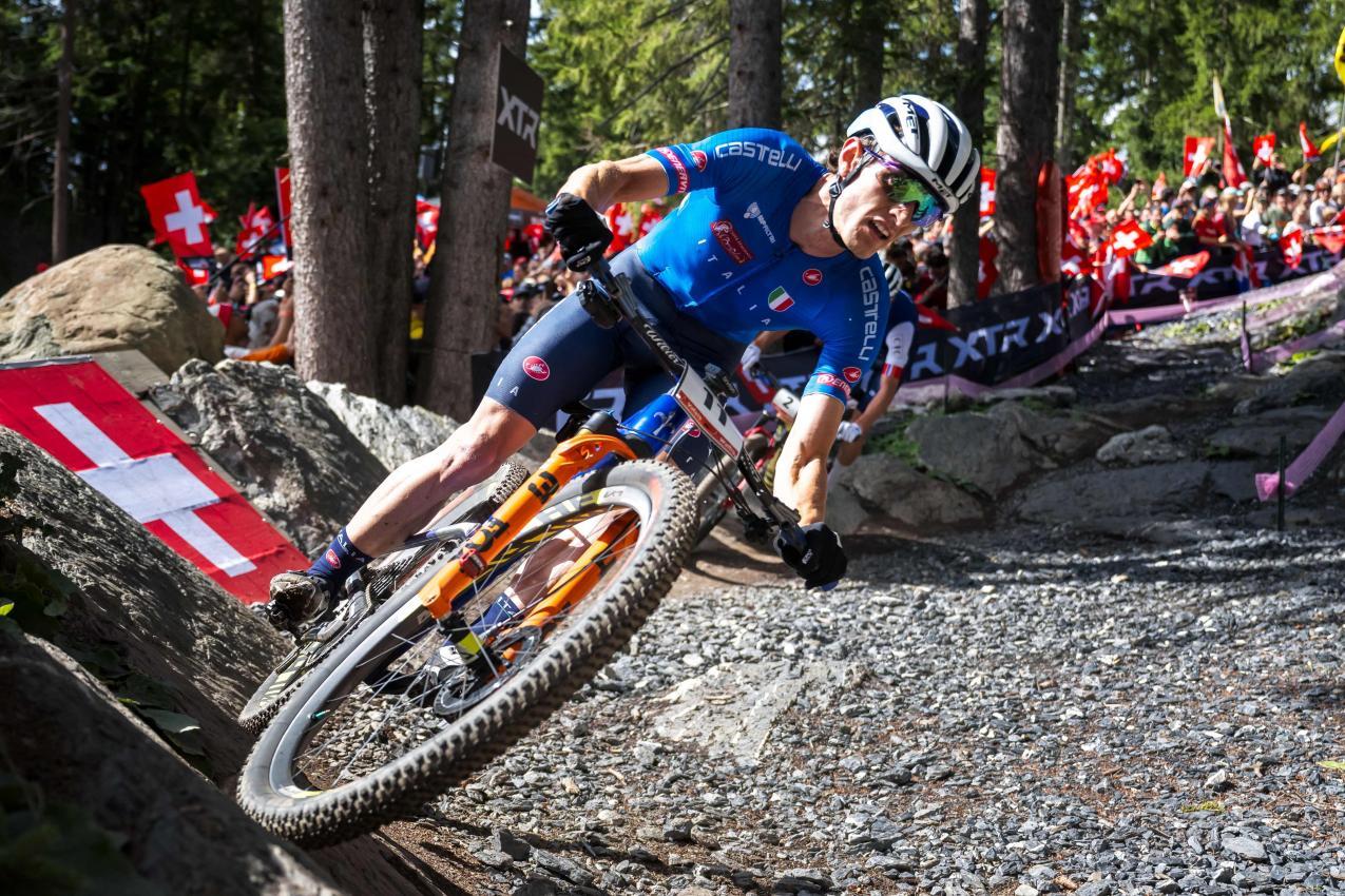 Simone Avondetto landete auf dem zweiten Platz. © APA/afp / FABRICE COFFRINI