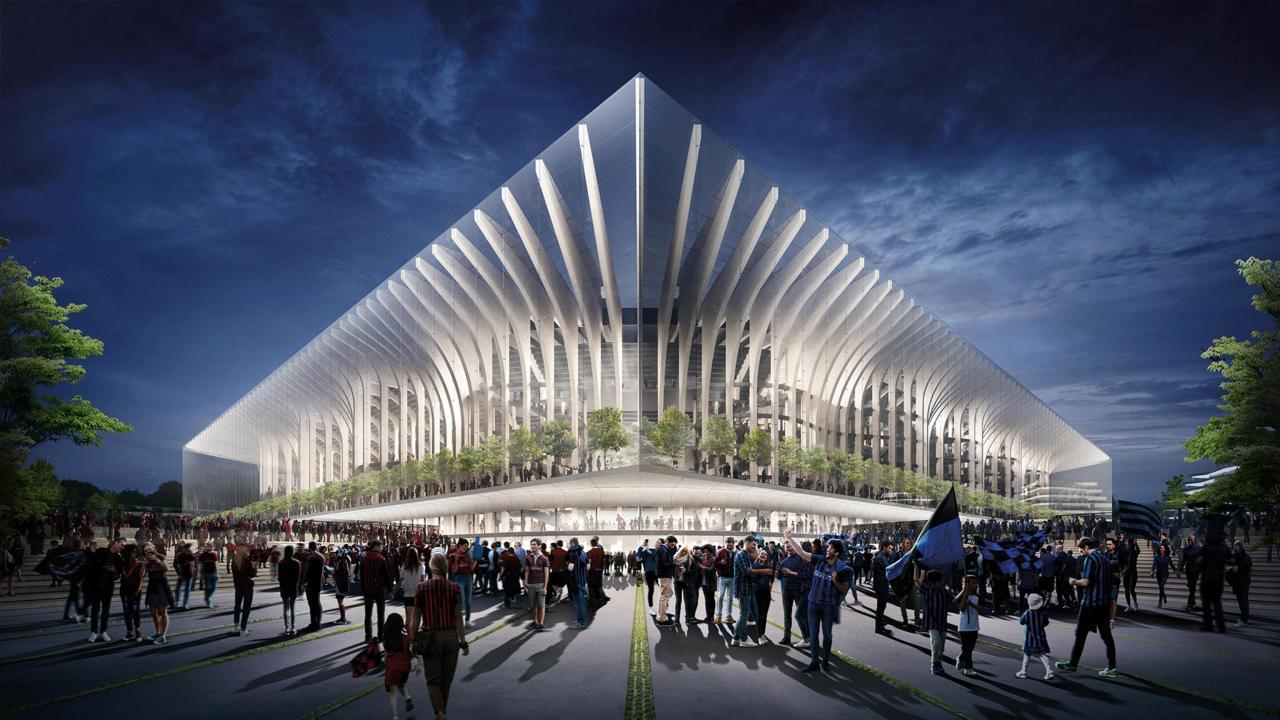 Voici à quoi ressemblera le nouveau San Siro. © ANSA / HANDOUT